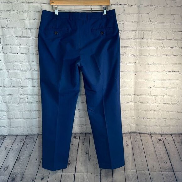 Brooks Brothers Mens Lightweight Advantage Chino Clark Blue Dress Pants W36/L30 - Picture 4 of 8